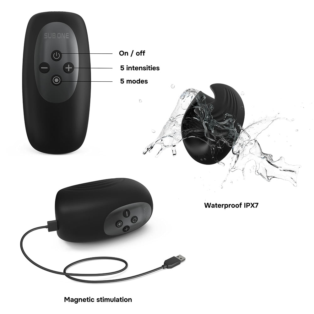 MAN WAN Sub One Tapping Stimulator Infinite Black