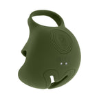 Zero Tolerance Nutty Buddy Rechargeable Cock Ring Stimulator Silicone Green
