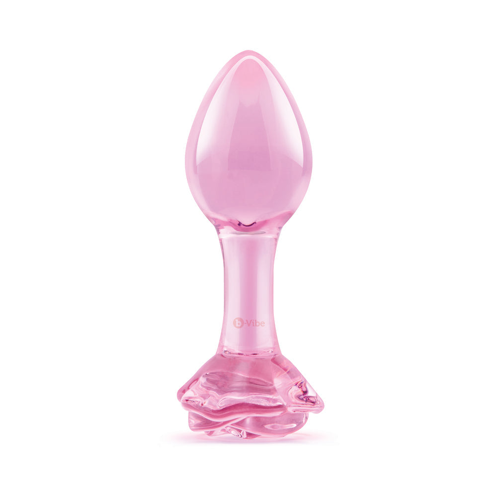 b-Vibe Pink Roses Training Plug Set
