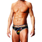 Prowler Oversized Paw Open Brief Black M