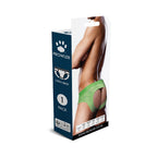 Prowler Lace Open Back Brief Neon Green 2XL
