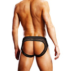 Prowler Lace Open Brief Black 2XL