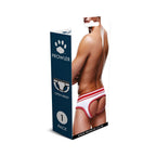 Prowler Open Brief White/Red M