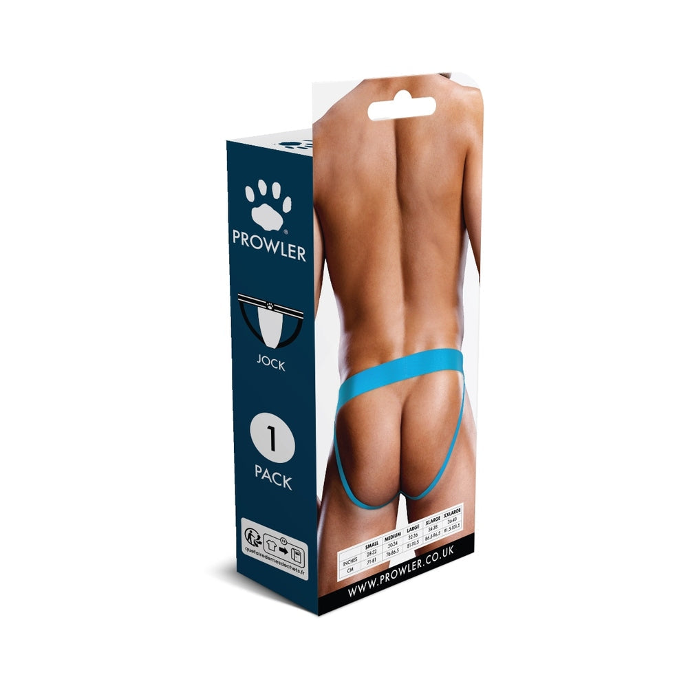 Prowler Lace Jock Strap Neon Blue L