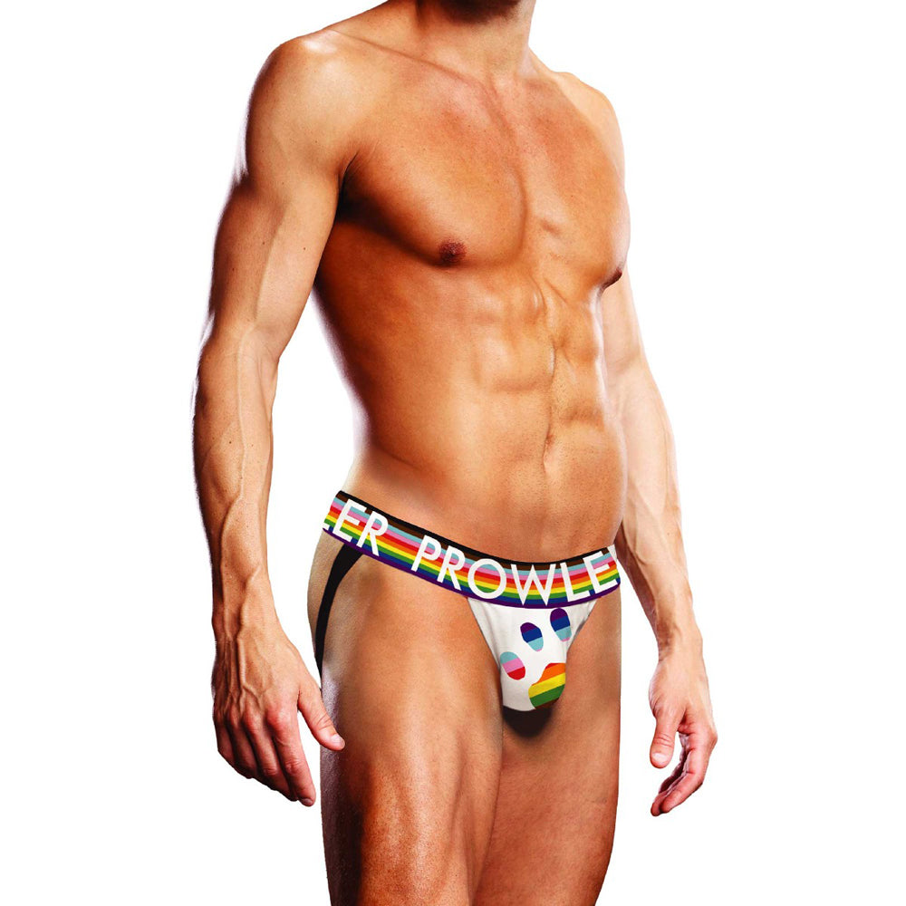 Prowler Oversized Paw Jock Strap White M