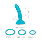 b-Vibe Every Body Strap-On Harness Set with 6 in. Silicone Dildo Peg