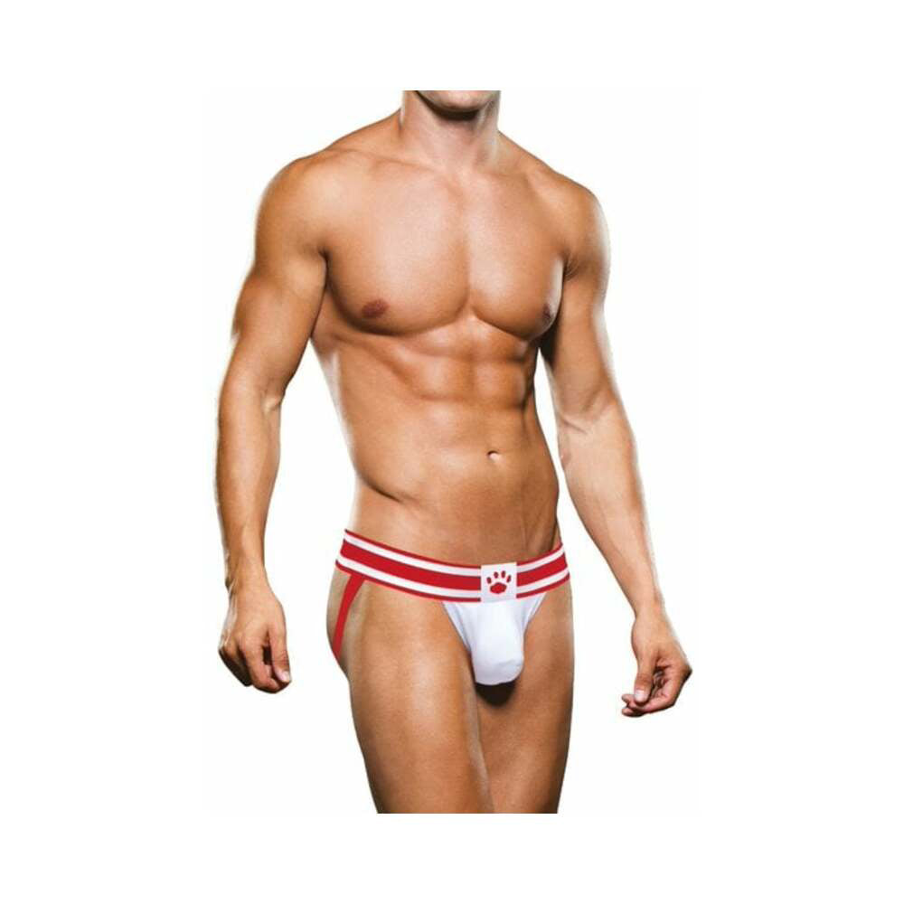 Prowler Jock Strap White/Red 2XL