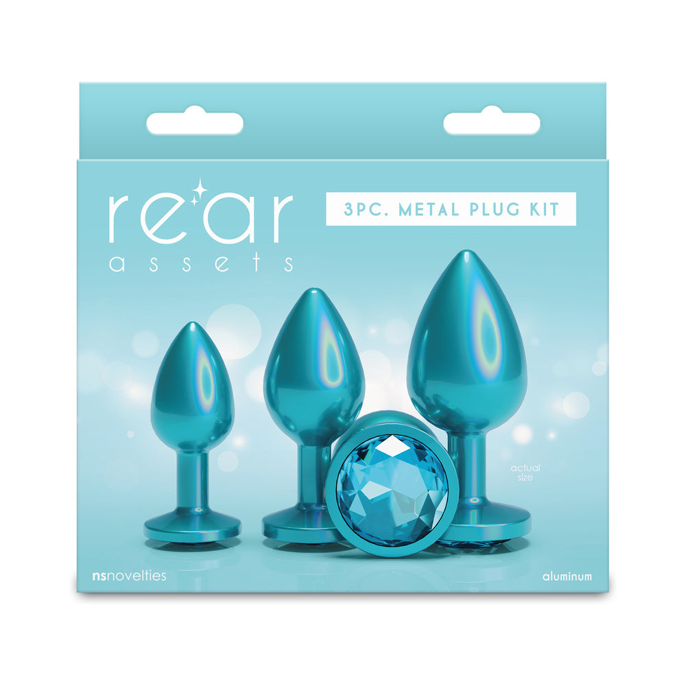 Rear Assets Trainer Plug Kit Iridescent Teal/Teal