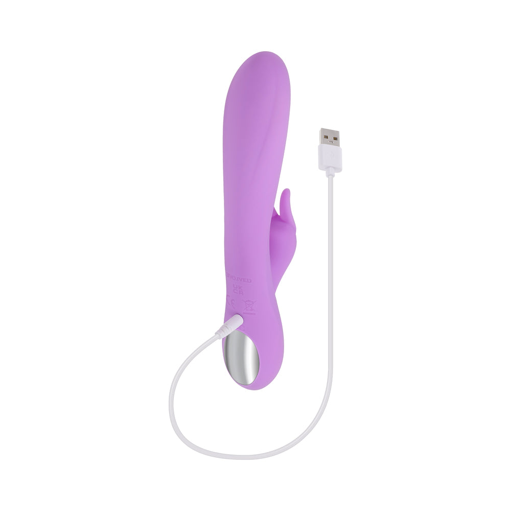 Evolved Bead The Way Rechargeable Dual Stimulator Silicone Pink