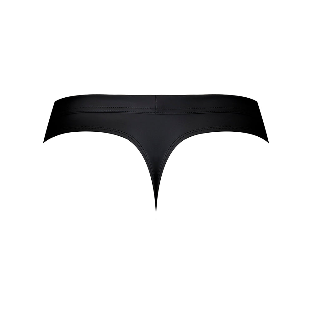 Male Power Oh Snap! Snap off Thong Black L/XL