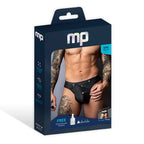 Male Power Oh Snap! Snap off Thong Black L/XL