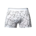 Male Power Soo Cumfy Boxer Brief Black/White L