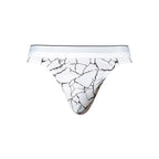Male Power Soo Cumfy Thong Black/White S/M
