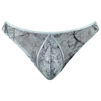 Male Power Marble Mesh Mini Moonshine Silver Blue S/M