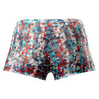 Male Power Your Lace Or Mine Pouch Short Geometric M