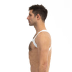 Prowler RED Sports Harness White S/M