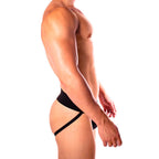 Prowler RED Hole Punch Jock Black M