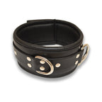 Prowler RED Leather Lockable Collar S/M