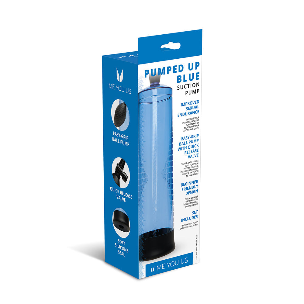 Me You Us Pumped Up Blue