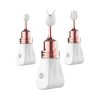 Gold Glam Tri-Tip Vibe White