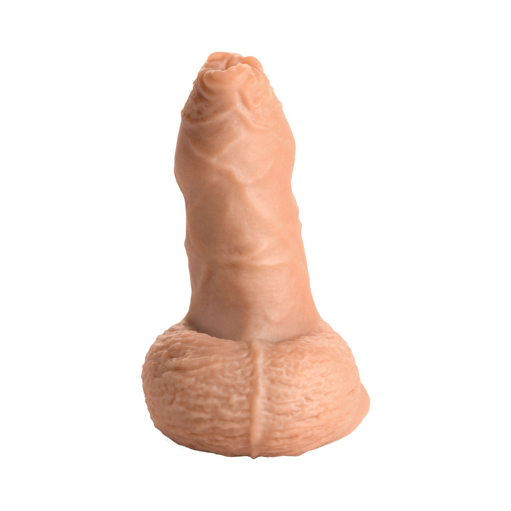 Strap U 5.1 in. Uncut Silicone Packer Dildo Medium