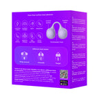 SVibe Snail Twinn Finger Vibrator Lilac (App-Enabled)