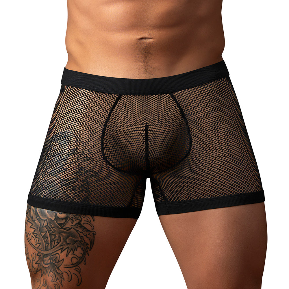 Male Power Fishnet 2.0 PCH Short Black M