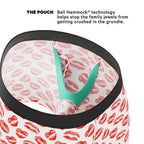 Shinesty The Pucker Up Lipstick Kiss Ball Hammock Pouch Underwear with Fly XL