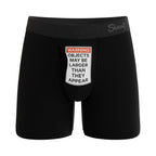 Shinesty The Rear View Size Warning Ball Hammock Pouch Underwear S