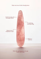 Chakrubs Heart Original Rose Quartz Wand