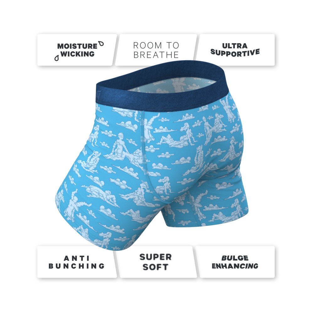 Shinesty The Reverse Cloud Girl Cloud Ball Hammock Pouch Underwear with Fly M
