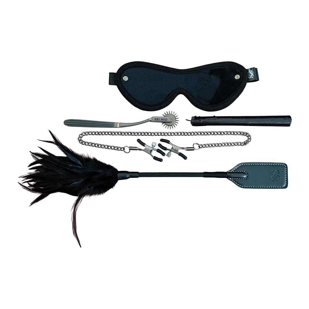 SEI MIO Fetish Feels Sensuous 5-Piece Sensation Kinky Kit