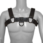 Prowler RED Bull Harness Black with Metal Fittings 2XL