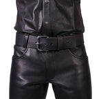 Prowler RED Leather Jeans Black 32 in.