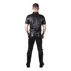 Prowler RED Leather Jeans Black 33 in.