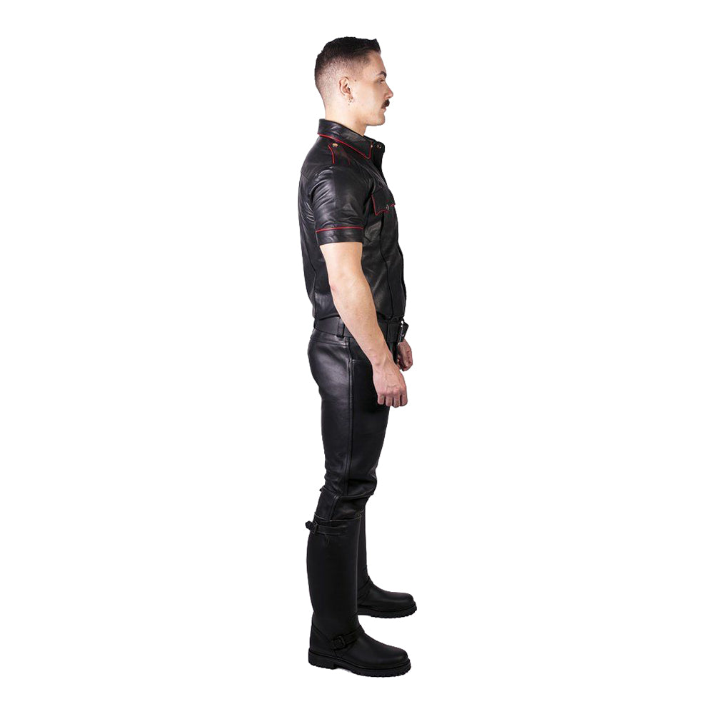 Prowler RED Leather Jeans Black 34 in.