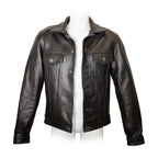 Prowler RED Leather Trucker Jacket S