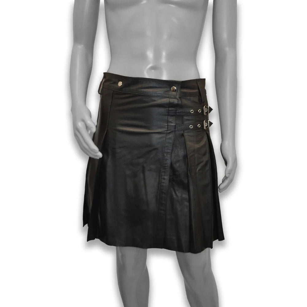 Prowler RED Leather Kilt Size 32-34