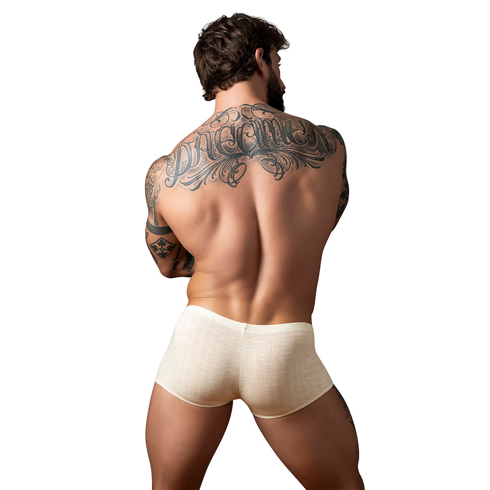 Male Power Mykonos Limited Edition Mini Short Ivory S
