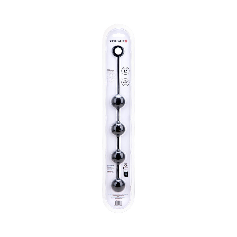Prowler RED Medium Silicone Anal Beads