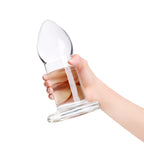b-Vibe Advanced 8 in. Glass Anal Dilator