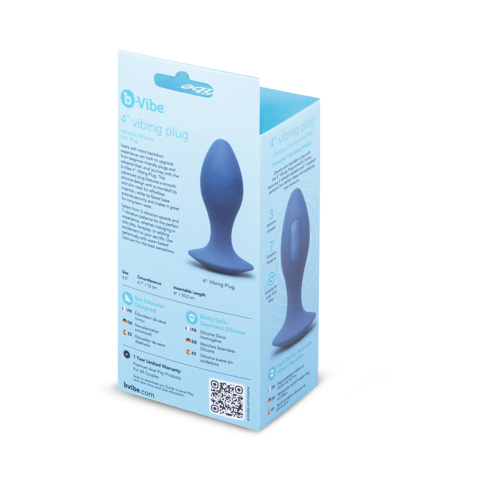b-Vibe 4 in. Vibing Plug