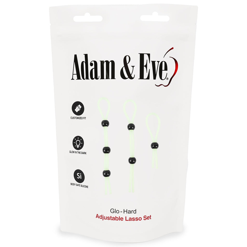 Adam & Eve Glo-Hard Adjustable Lasso Set