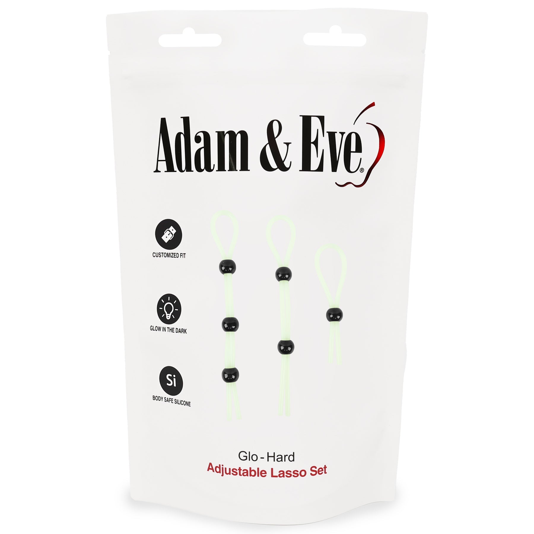Adam & Eve Glo-Hard Adjustable Lasso Set