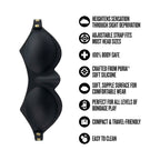 Temptasia Ardor Blindfold Black