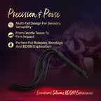Temptasia Ardor Flogger Black