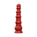 Tentra Rengol Studded Demon Thrusting Dildo Red