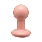 The Classic Round Butt Plug Cream Small