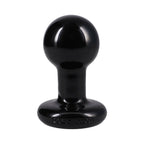 The Classic Round Butt Plug Black Small