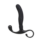 OptiMALE Smooth Silicone P-Massager Black